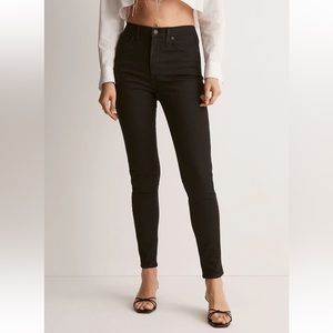 MADEWELL | 10” high-rise skinny dark denim jeans 26
